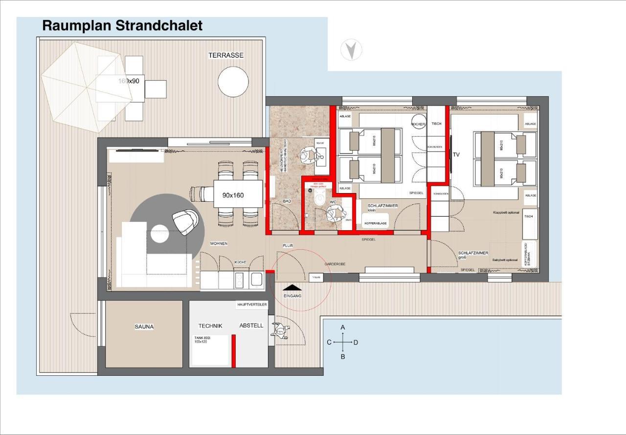 Chalet Resort Seenland Steinberg am See Экстерьер фото